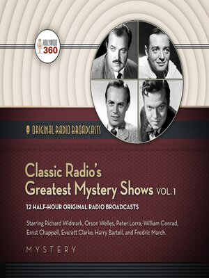 cover image of Classic Radio's Greatest Mystery Shows, Volume 1